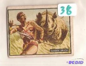 1950 Trading Card Bring Em Back Alive