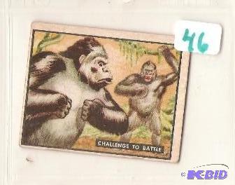 1950 Trading Card Bring Em Back Alive