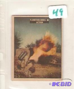 1950 Freedoms War Trading Card
