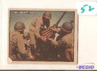 1950 Freedoms War Trading Card