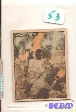 1950 Freedoms War Trading Card