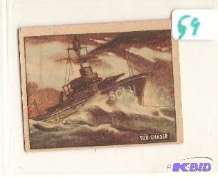 1950 Freedoms War Trading Card