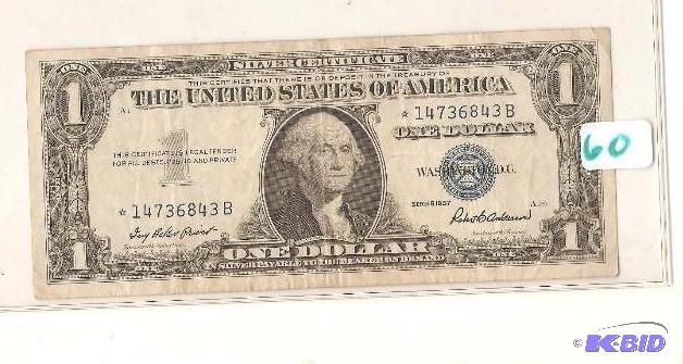 1957 Silver Certificate STAR NOTE