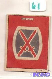 1950 Freedoms War Trading Card