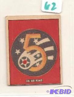 1950 Freedoms War Trading Card