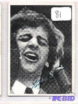 1964 Beatles Trading Card