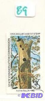 1982 Iowa Wildlife Habitat Stamp