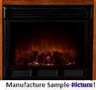 lot 115 image: Electric Fireplace Insert - 20.5" h x 15...