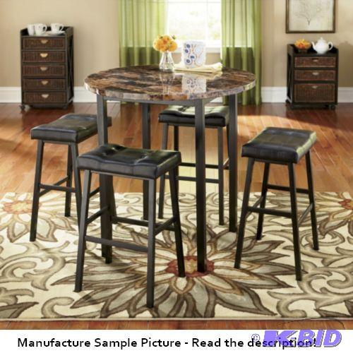 lot 153 image: Five Piece Saddle Stool Set -&nbspSet is sle...