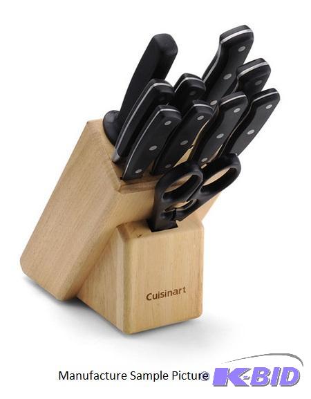 lot 19 image: Cuisinart&nbsp11 Piece Forged Triple Riveted...