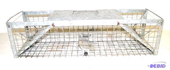 lot 194 image: Galvanized Steel Live Trap - Have&nbspa hear...