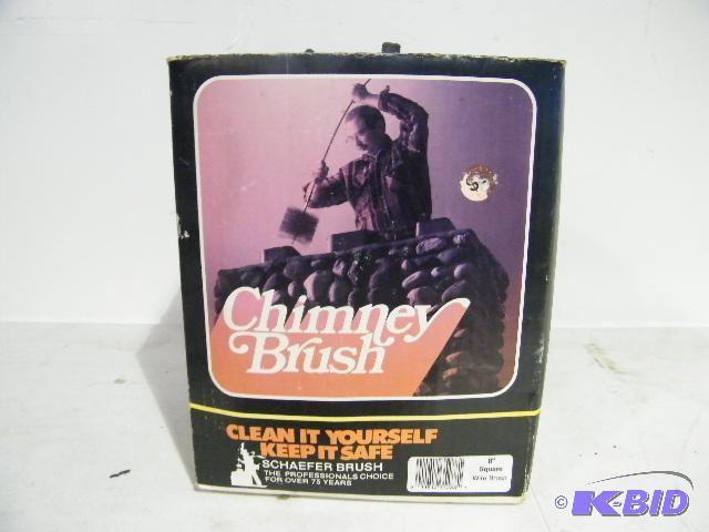 lot 195 image: Clean It Yourself Chimney Brush - 8" - U...