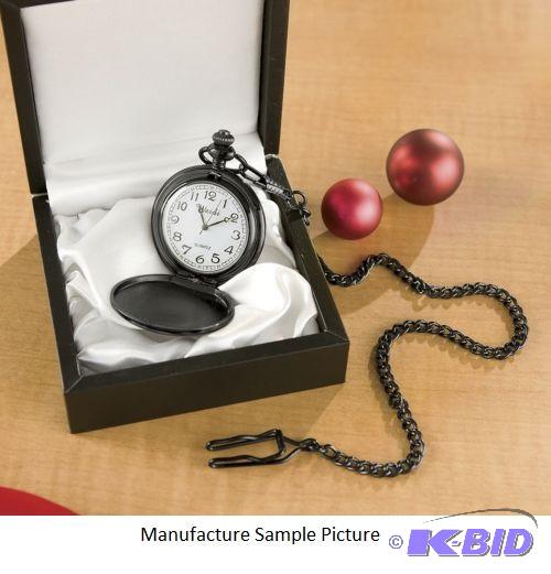 lot 81 image: Pocket Watch -&nbspFinished in a rich gunmet...