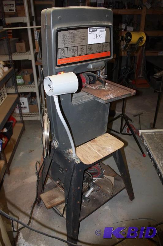 Sears Craftsman 12" Band Saw Sander; Model 113 24350; 28 x 23" x 65