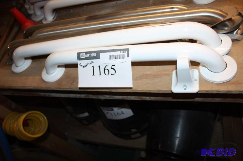 lot 1165 image: Lot of (5) Hand Rails For Accessibility.