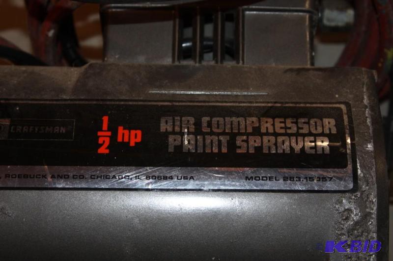 Craftsman Air Compressor Paint Sprayer