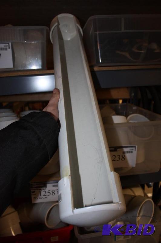 lot 1237 image: Shelf Lot of Various PVC Connectors Hoses and More.