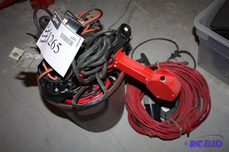 lot 1265 image: Bucket Lot of Winch Controls.