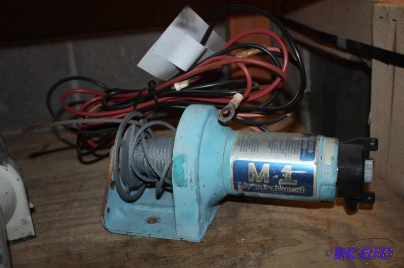 lot 1274 image: Electric Winch M1 by Superwinch, Model 1151.