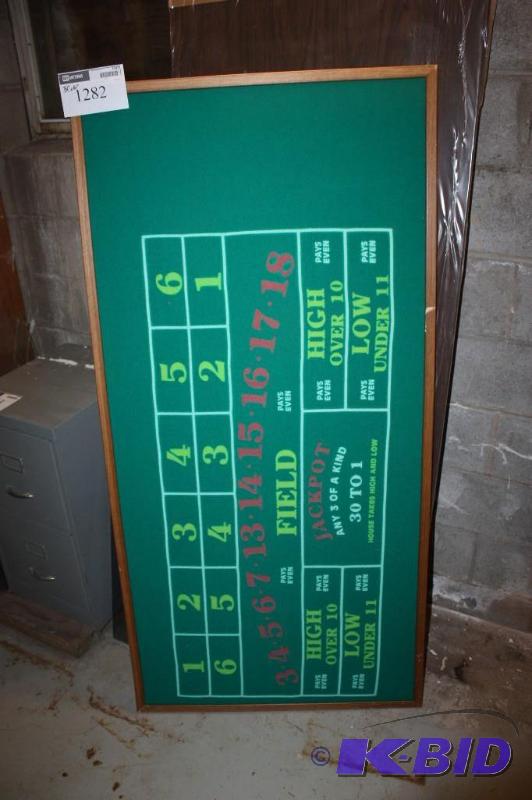 lot 1282 image: Gambling Board