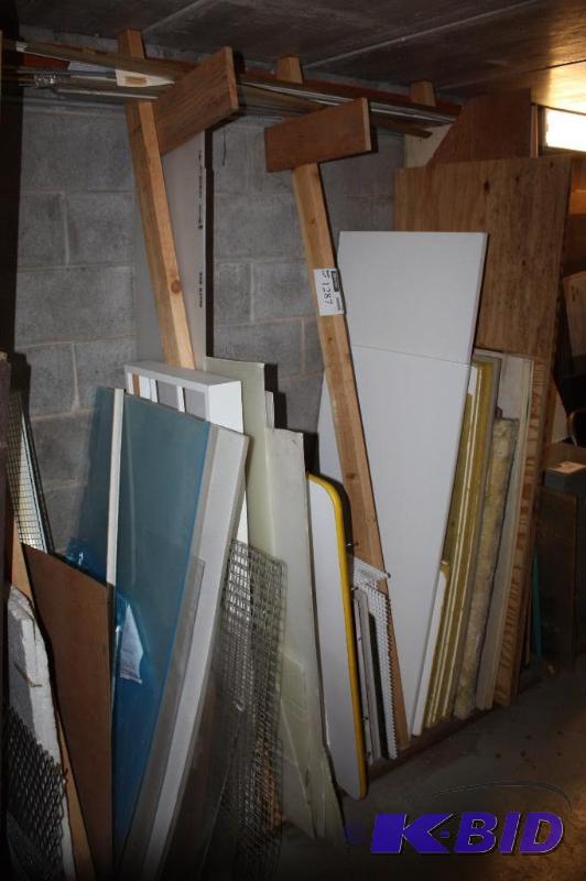 lot 1287 image: Miscellaneous Buiding Material Sheets.
