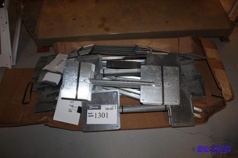 lot 1301 image: Misc lot of Various Sizes and Shapes of Metal Signs.