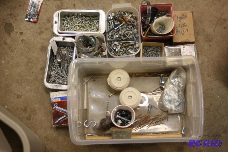 lot 1388 image: Box Lot Including Wire Cutters Scissors Screw Drivers And More.