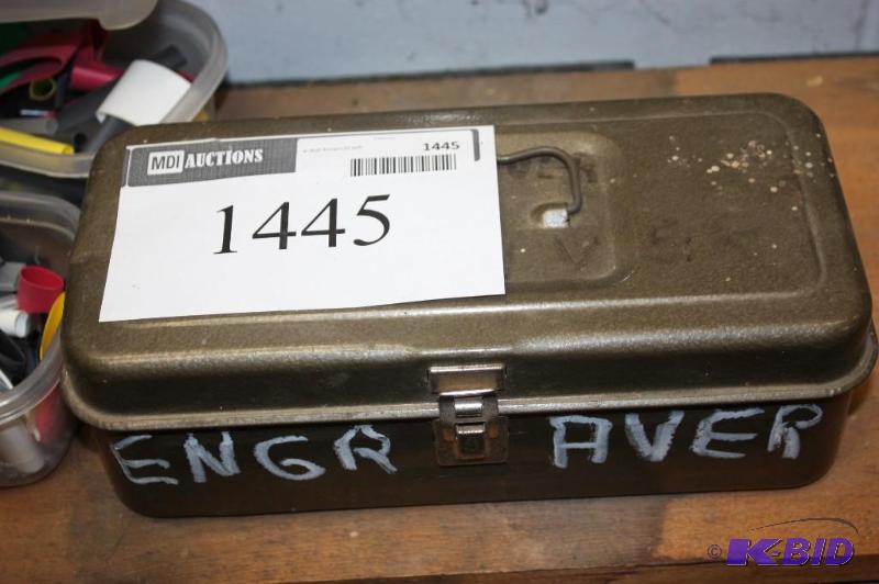 lot 1445 image: Lot of (2) Electric Pencil Engravers Model 21 12 W 120VAC Wen Brand Miscellaneous Brand.