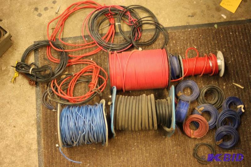 lot 1487 image: Lot of Various Lengths of Wire.