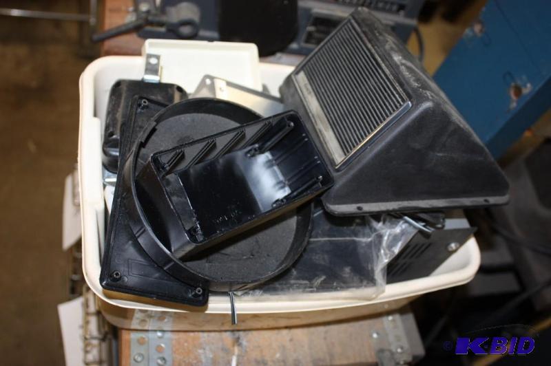 lot 1503 image: Box Lot of Miscellaneous Containers Cases Enclosures And More.