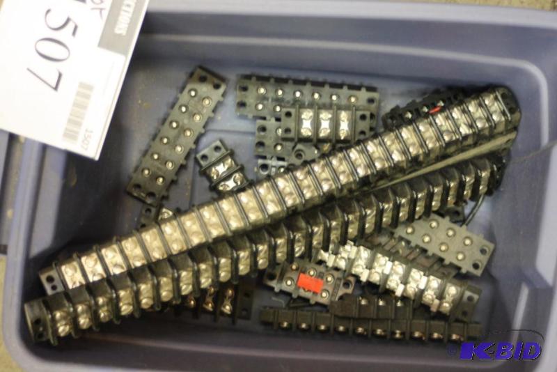 lot 1507 image: Box Lot of Miscellaneous Electrical Hardware.