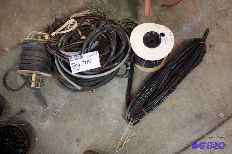 lot 1509 image: Lot of Various Sizes and Lengths of Rubber Tubing, Small Inside.