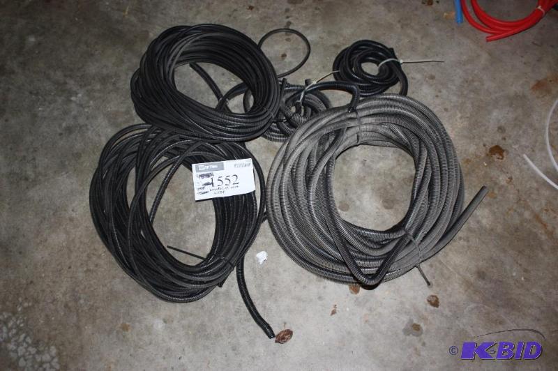 lot 1552 image: Lot of (6) Bundles of Wire Wrap.