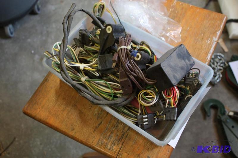 lot 1601 image: Container Lot of Miscellaneous CordsCables And More.