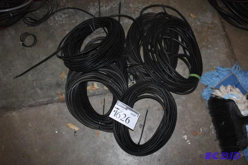 lot 1626 image: Lot of (5) Bundles of Wire Covers, Various Lengths.