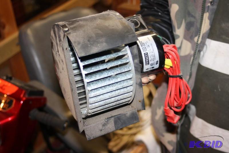 lot 1661 image: Fasco Brand Motor Fan, Model 7163-4188, Type U63, Thermally Protected, RPM 1550, V 120.
