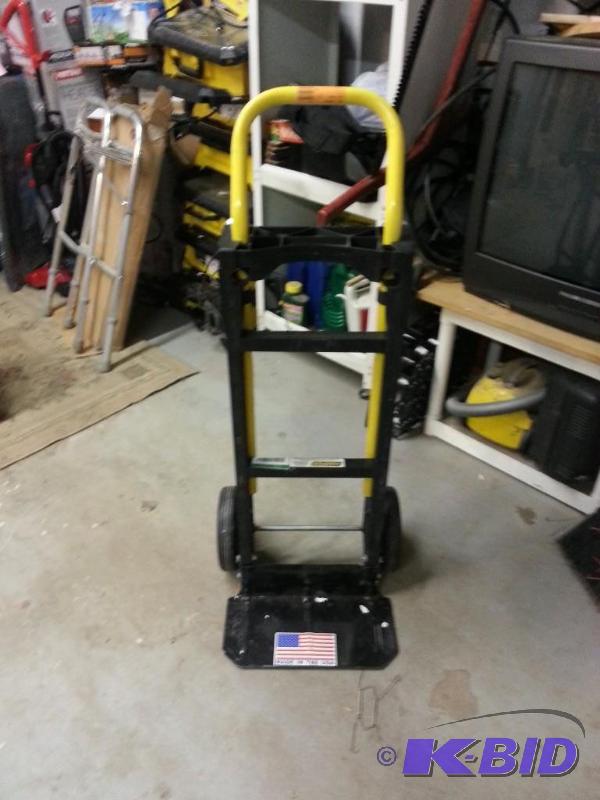 lot 17 image: Heavy Duty NEW 2 Wheel Cart that converts eas...