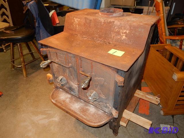 lot 1 image: Fisher Wood Stove
