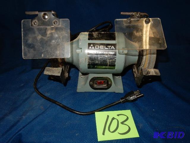 lot 103 image: DELTA Bench Grinder
