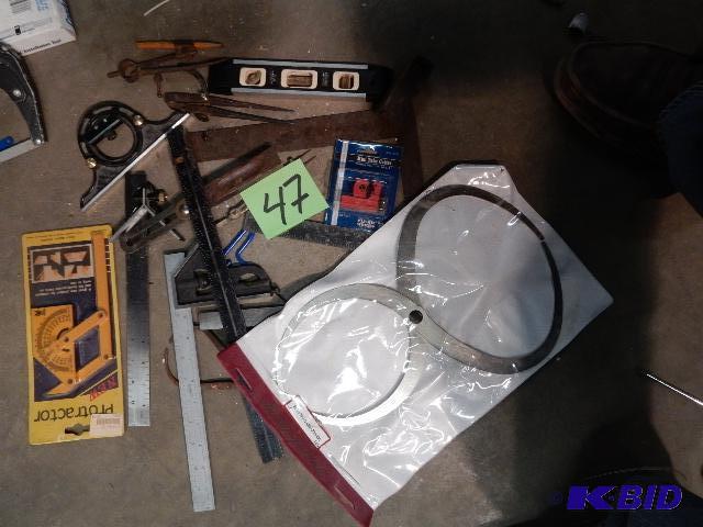 lot 47 image: Misc. Measuring items