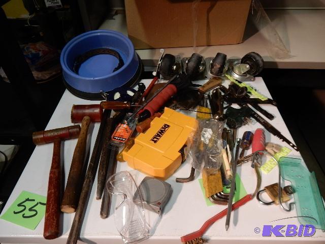 lot 55 image: Misc. Tools and accessories