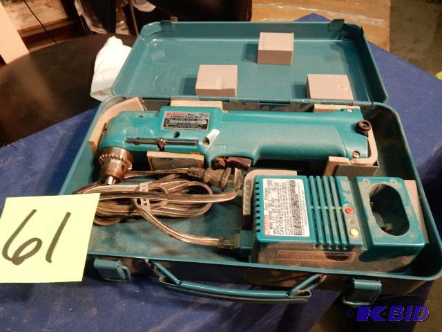 lot 61 image: MAKITA, 10 in Angle Drill