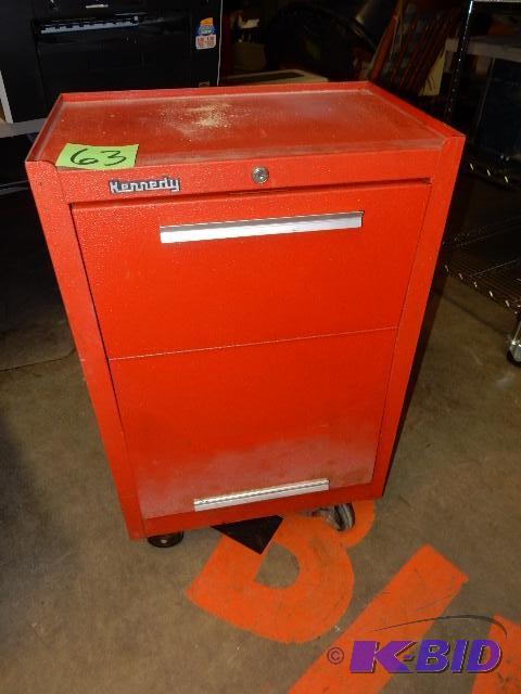 lot 63 image: Kennedy Tool box cabinet