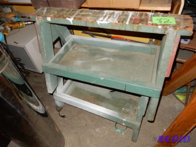 lot 82 image: Home Made Saw horse