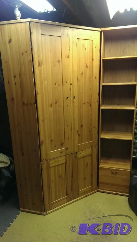 lot 9 image: Solid Wood Office Cabinet