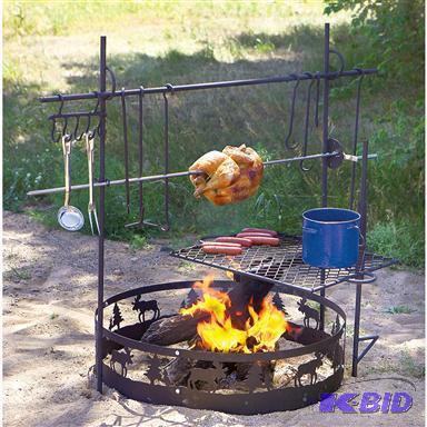 Guide Gear Campfire Turn Spit.