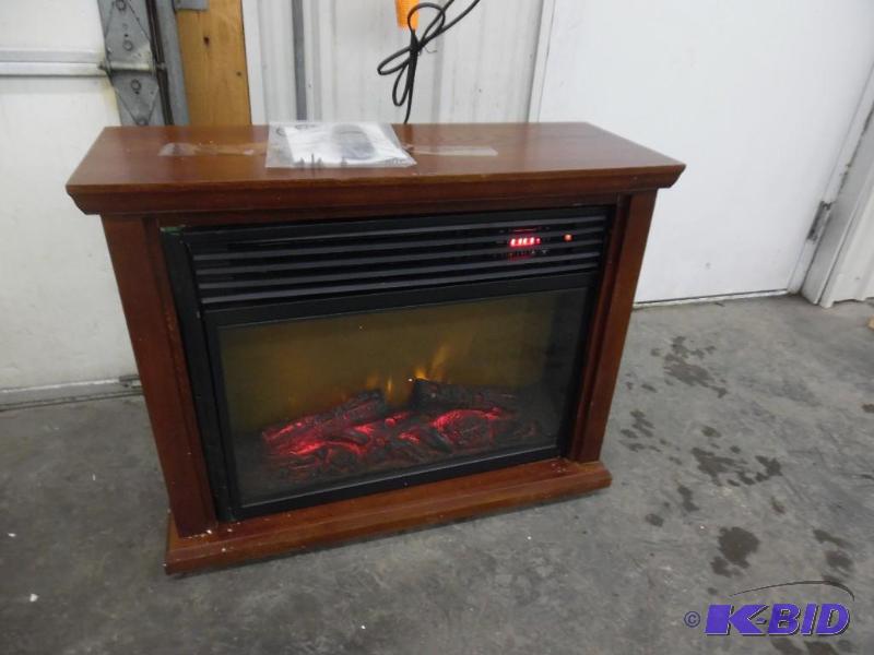 Infrared Fire Place with Mantel