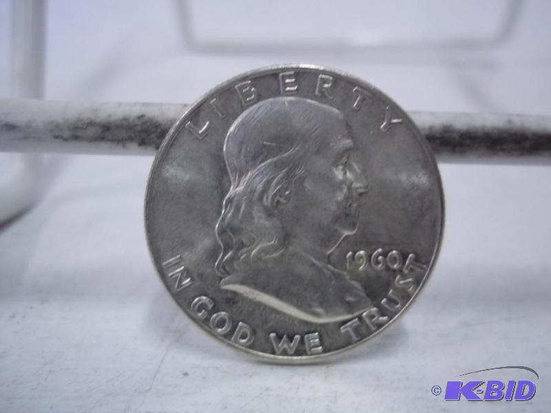1960 Ben Franklin Half Dollar...