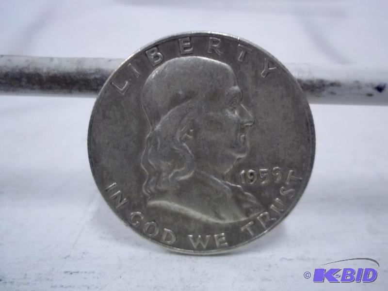 1953 Ben Franklin Half Dollar...