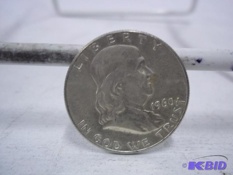 1960 Ben Franklin Half Dollar...